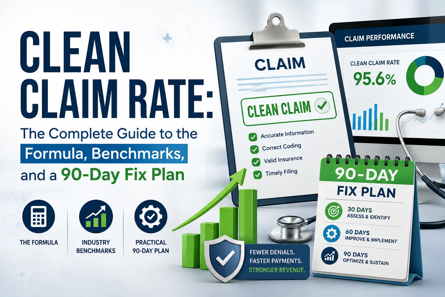 Clean Claim Rate The Complete Guide to the Formula, Benchmarks, and a 90-Day Fix Plan
