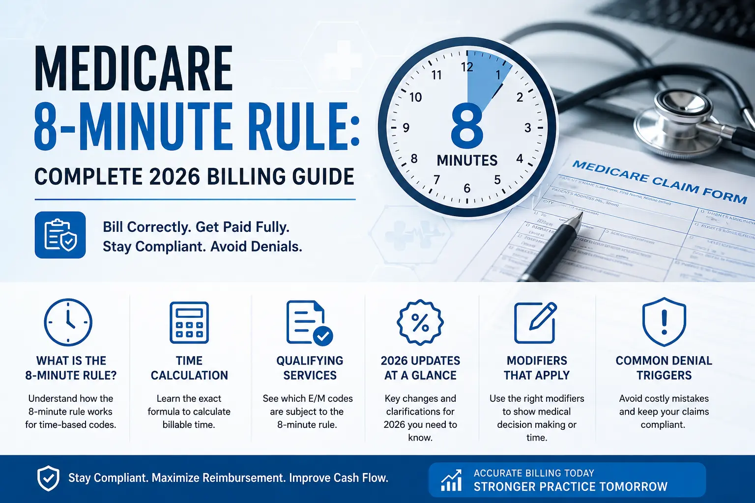 Medicare 8-Minute Rule Complete 2026 Billing Guide