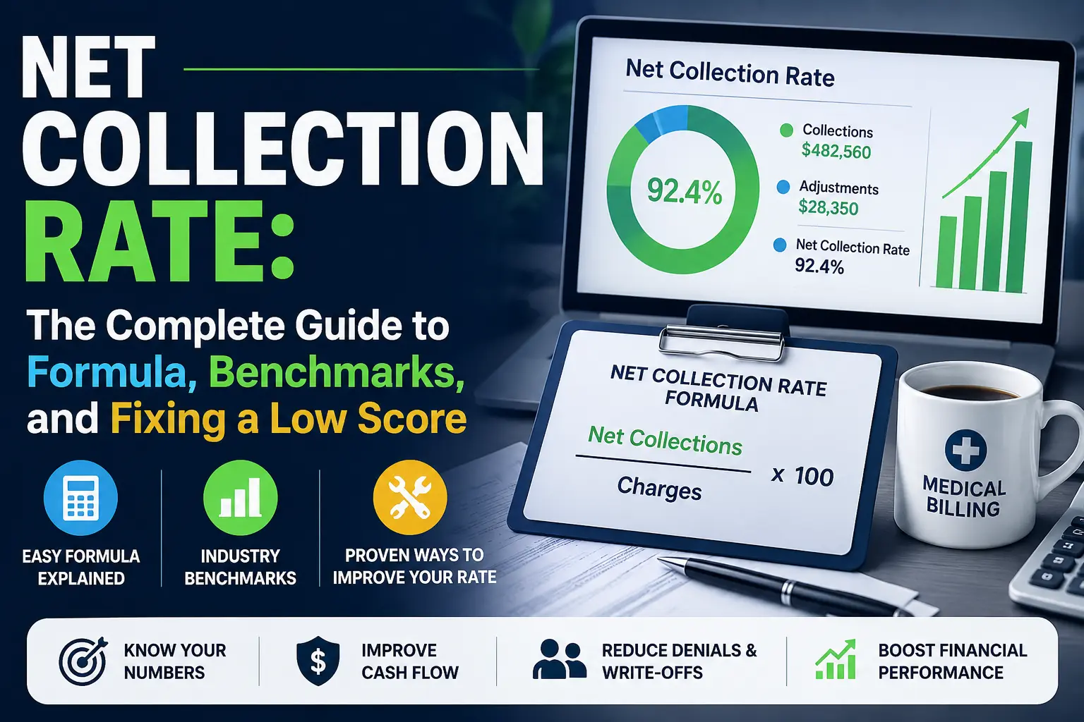 Net Collection Rate The Complete Guide to Formula, Benchmarks, and Fixing a Low Score