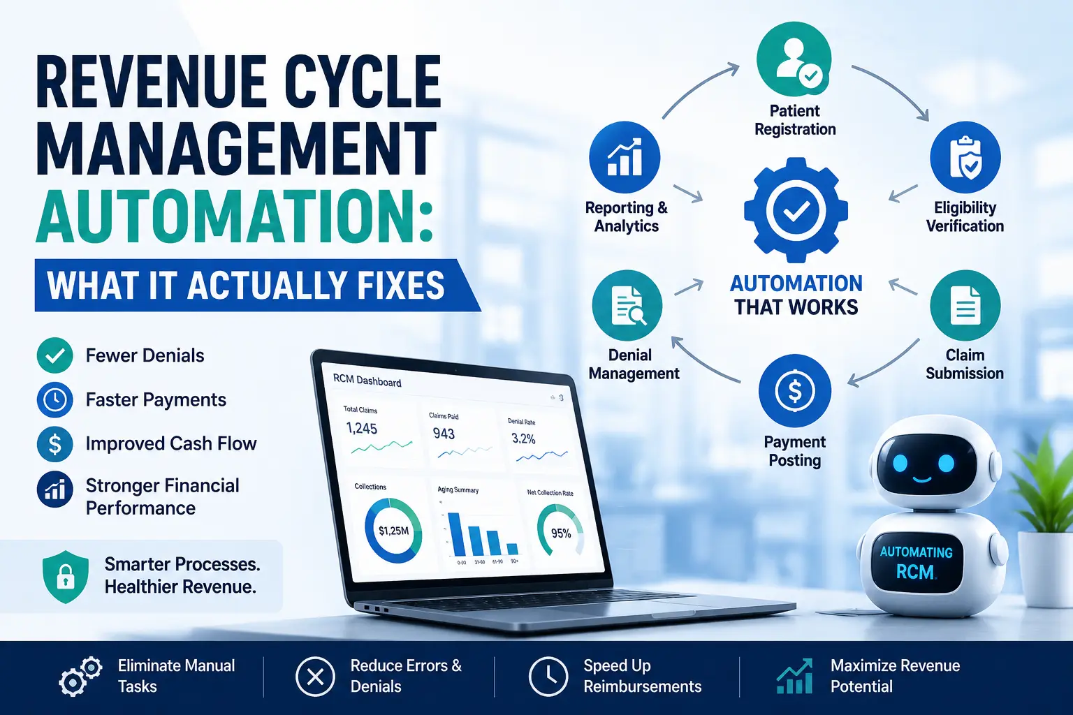 Revenue Cycle Management Automation What It Actually Fixes